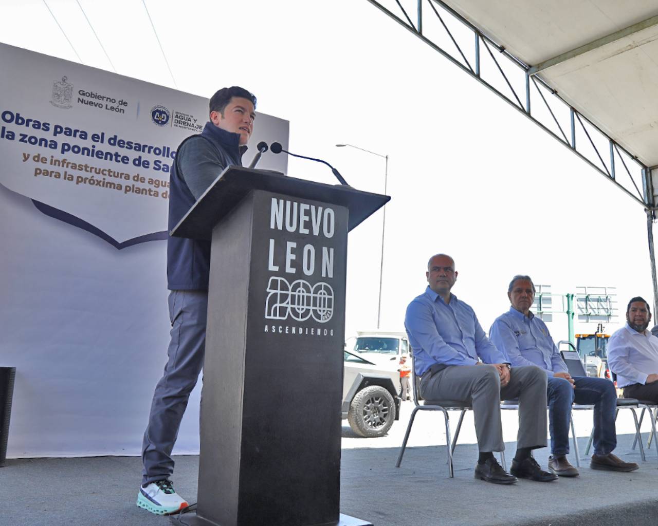 Supervisa Gobernador Arranque de Obras de Infraestructura Hídrica para Tesla en Zona Poniente