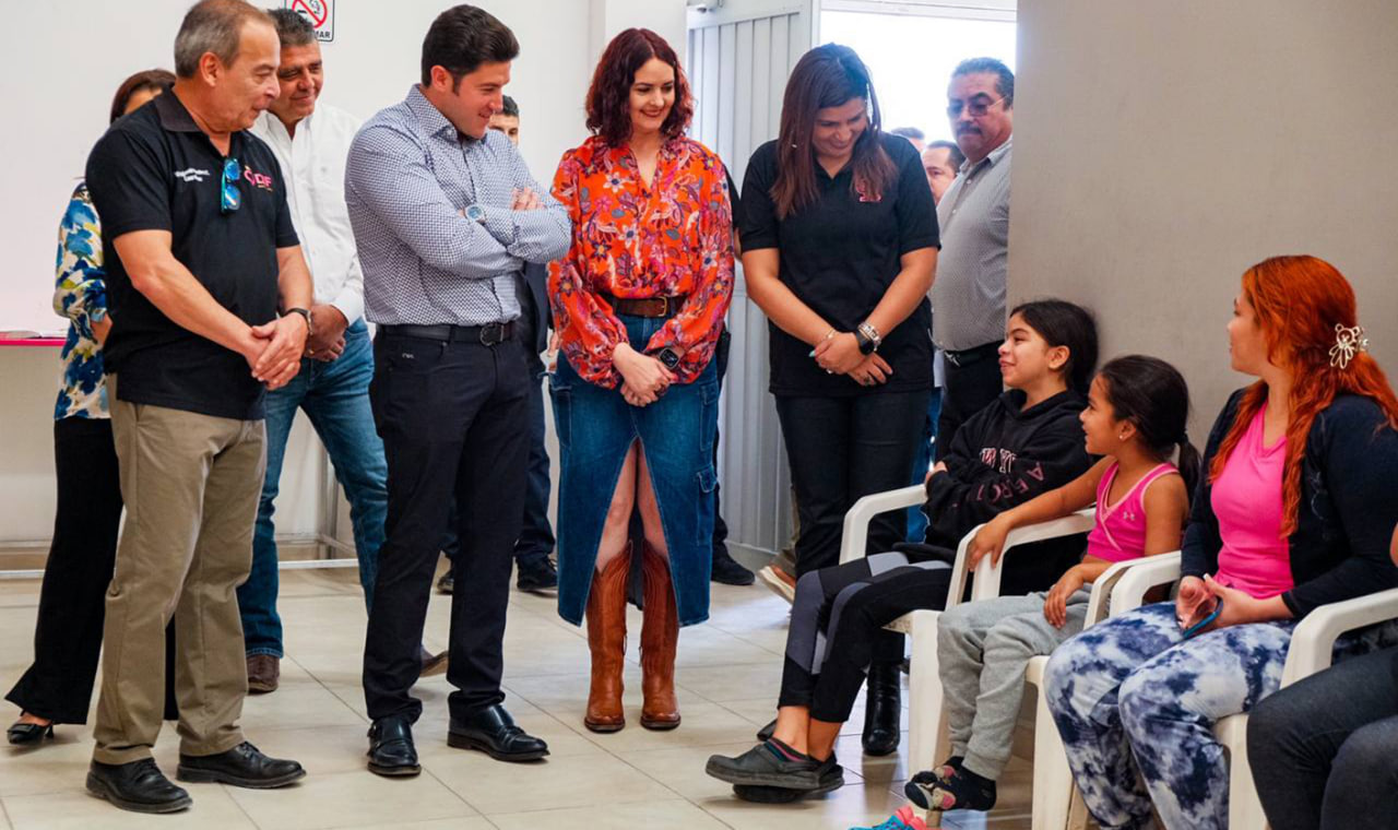 Supervisa Gobernador Rehabilitación del Albergue para Migrantes, Unidad Zuazua