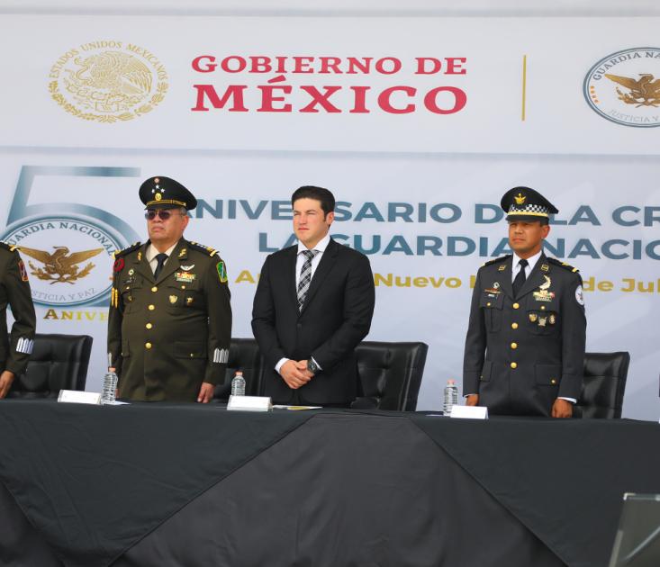 “De la mano de la Guardia Nacional NL sigue siendo el motor económico de México”: Samuel García