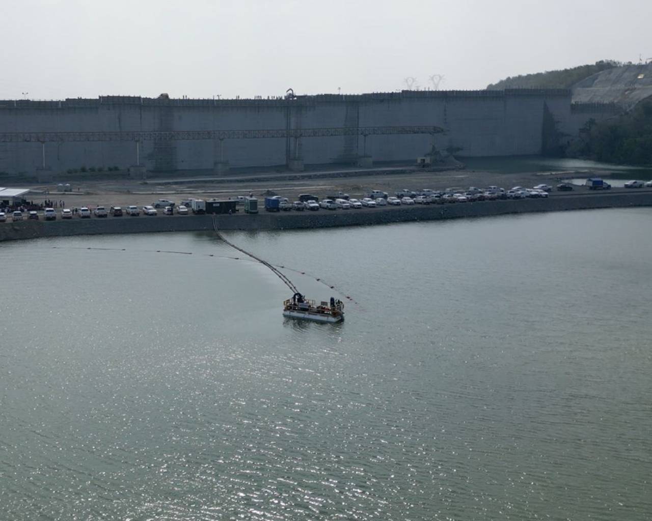 Gobernador anuncia que incrementarán llenado de Presa Libertad a través de canal Sotolar