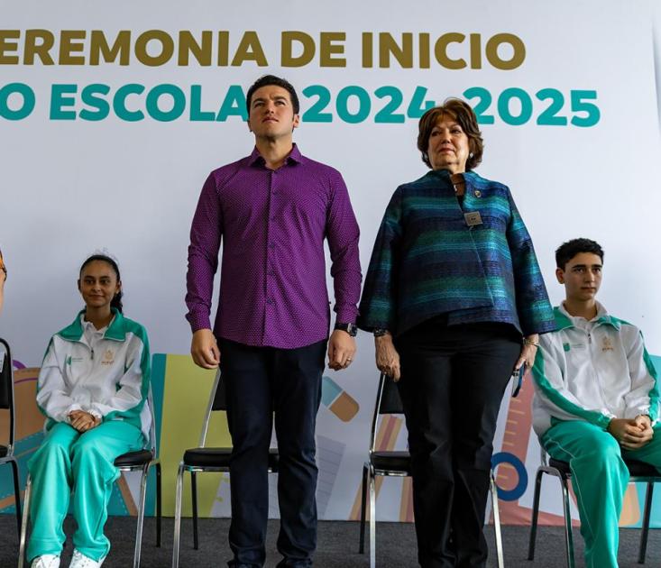 Arranca Samuel García Ciclo Escolar 2024-2025
