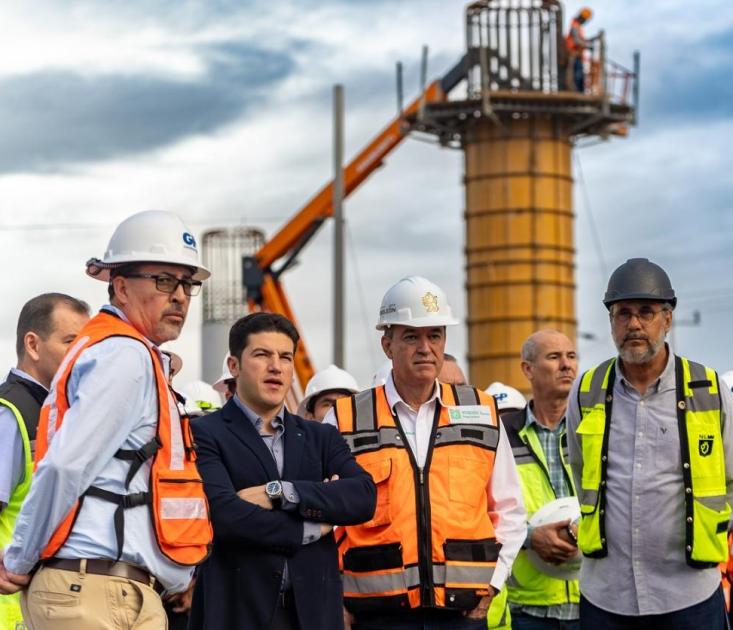 Supervisa Gobernador tramo de la extensión de la Línea 6 del Metro al Aeropuerto