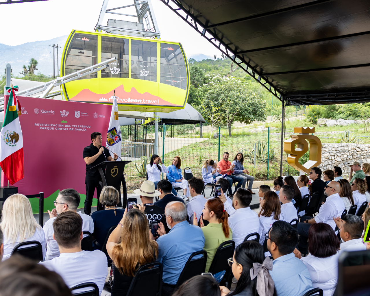 Reactiva Nuevo León ícono de turismo: el teleférico de las Grutas de García