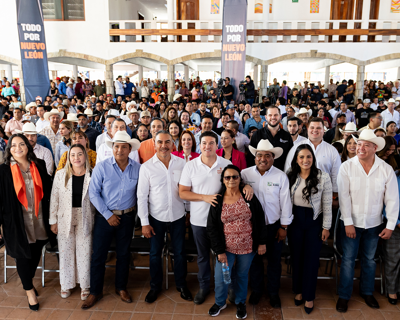 Destaca Samuel García avances en el sur de Nuevo León