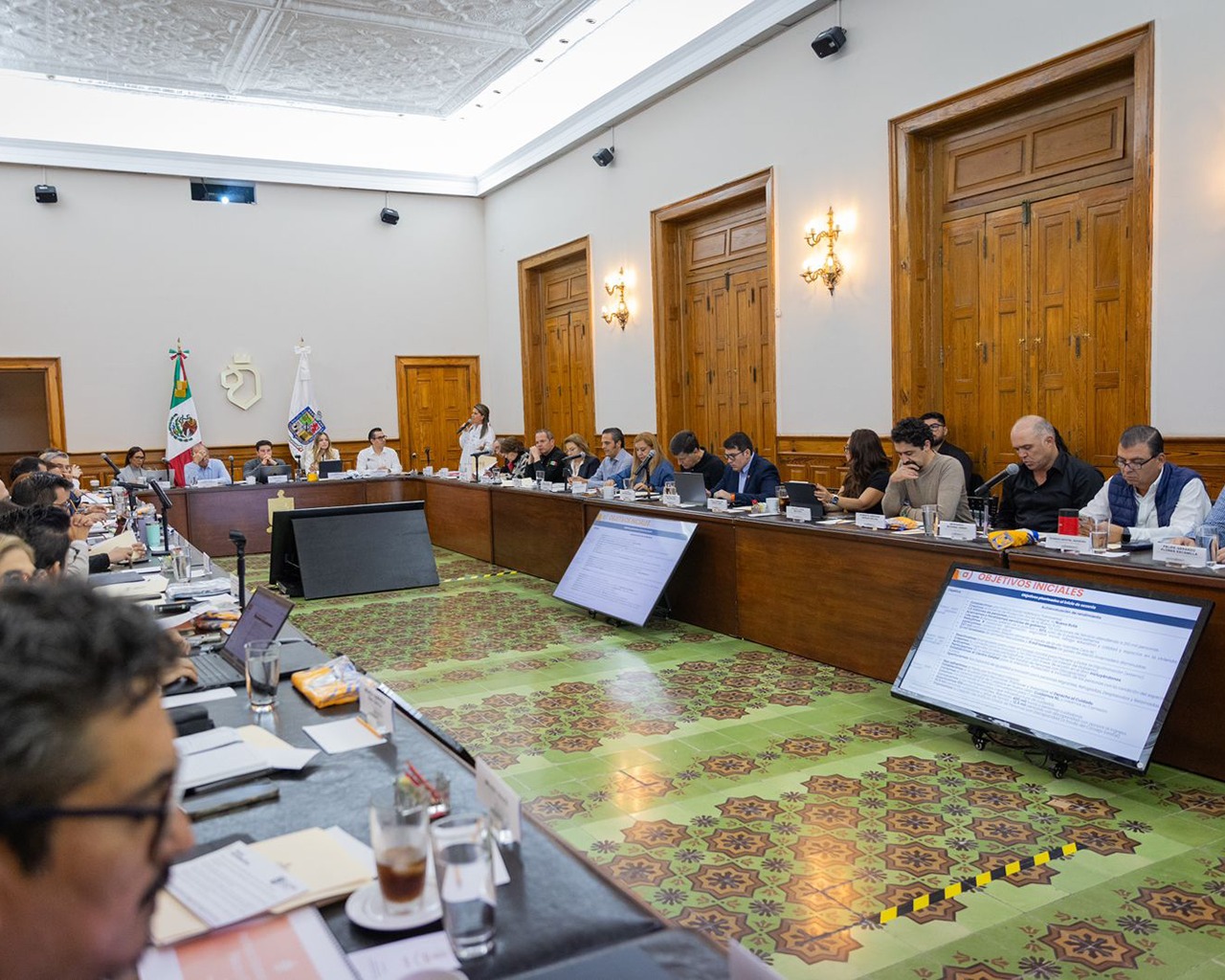 Sostiene Gobernador  reunión de Gabinete previo a 3er. Informe