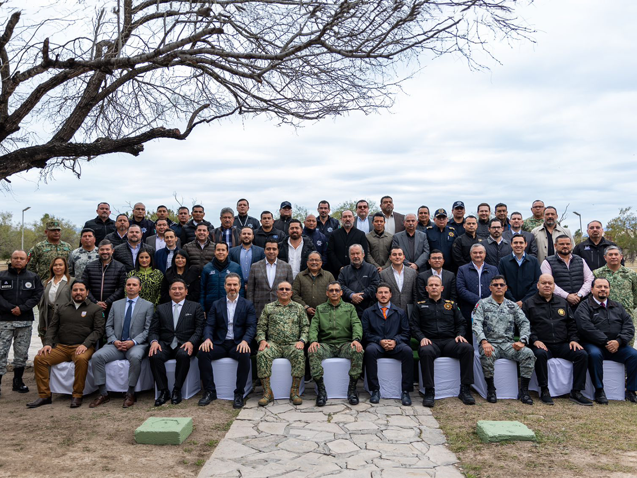 Analiza Mesa de Seguridad de NL resultados de los primeros 100 días del Gobierno de la República