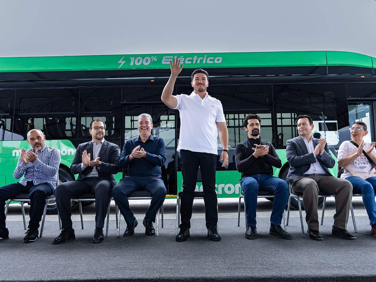 Arranca Gobernador operación de unidades de transmetro 100% eléctricas en San Bernabé