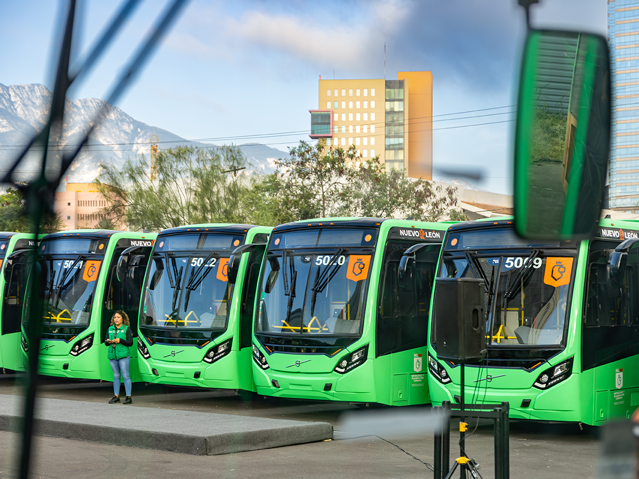 Tecnología de clase mundial impulsa al transporte de pasajeros en Nuevo León