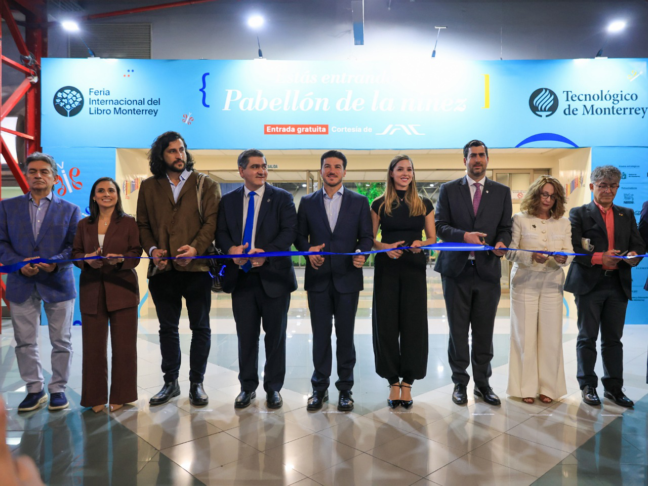 Inauguran Samuel Y Mariana Feria Internacional Del Libro Monterrey
