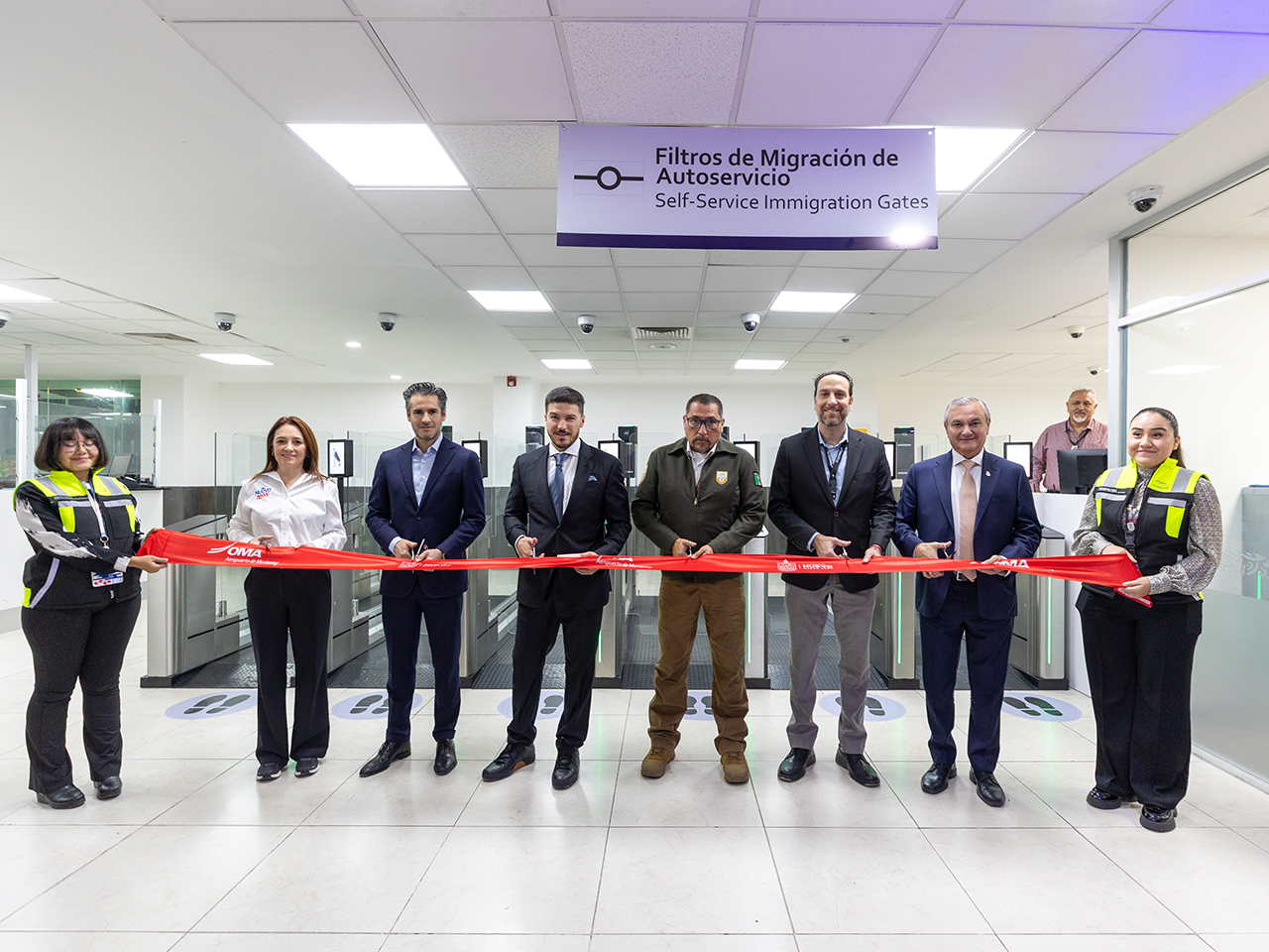 Inaugura Gobernador nuevas tecnologías para optimizar la operatividad en el Aeropuerto de Monterrey
