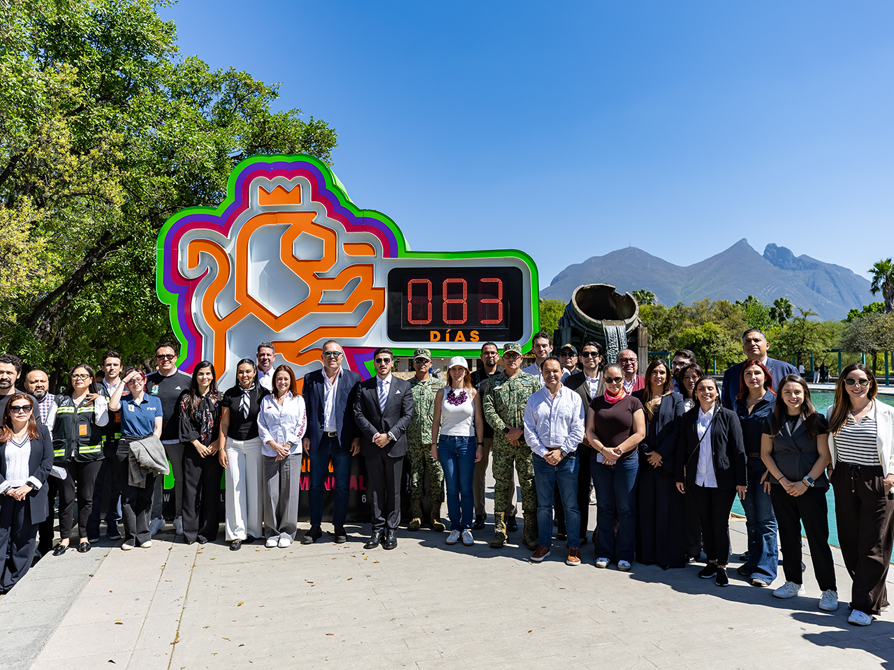 Apuntala Estado últimos detalles: encabeza Samuel García recorrido estratégico con autoridades federales y FIFA rumbo al Mundial 2026 