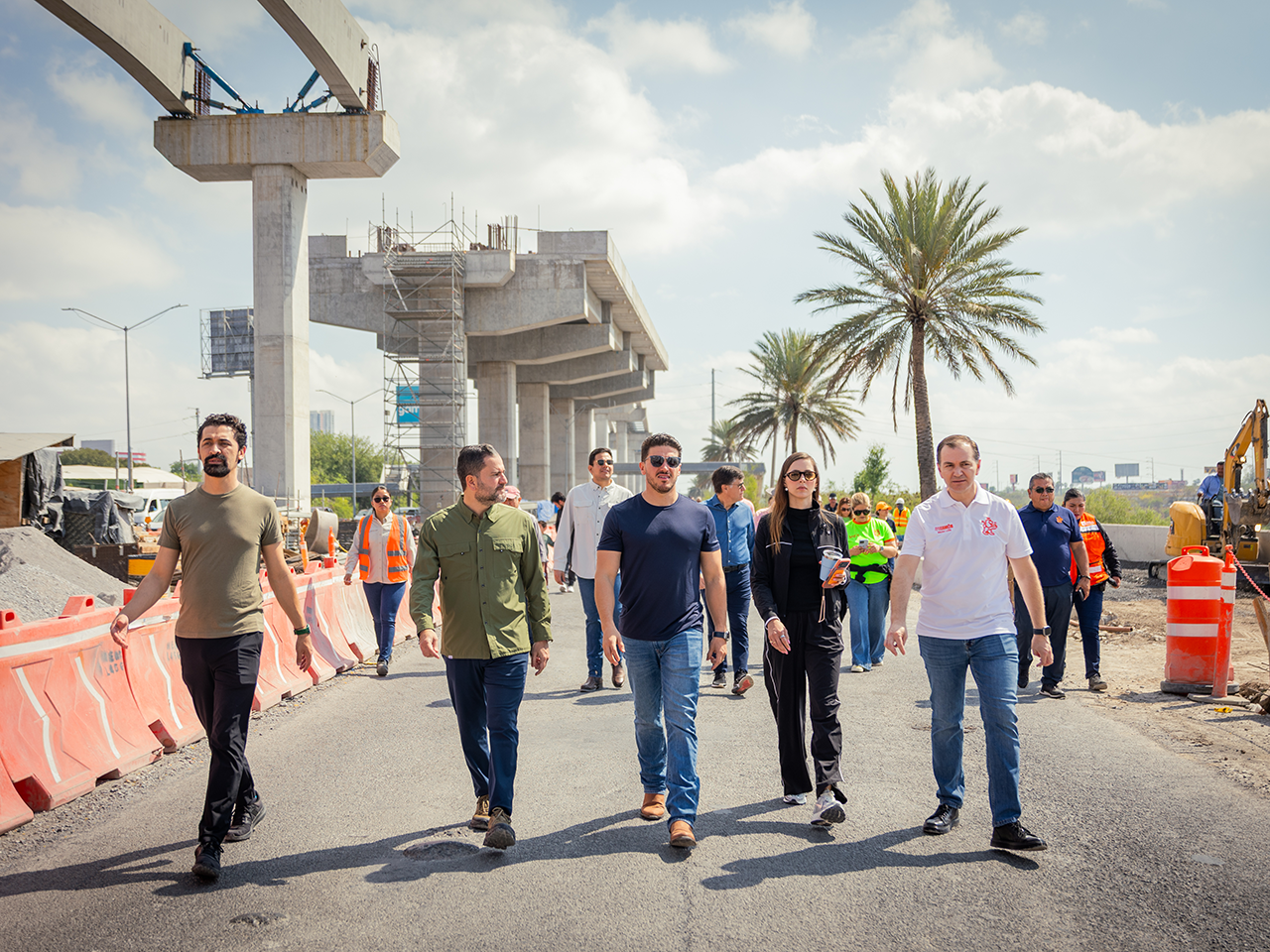 Arrancan Mariana y Samuel arborización de Parque Lineal en Constitución