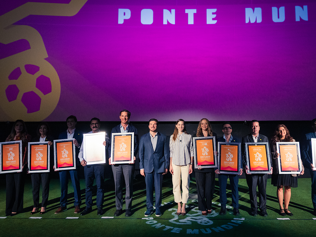 Lista la séptima alineación para entrar a la cancha de Ponte Nuevo, Ponte Mundial