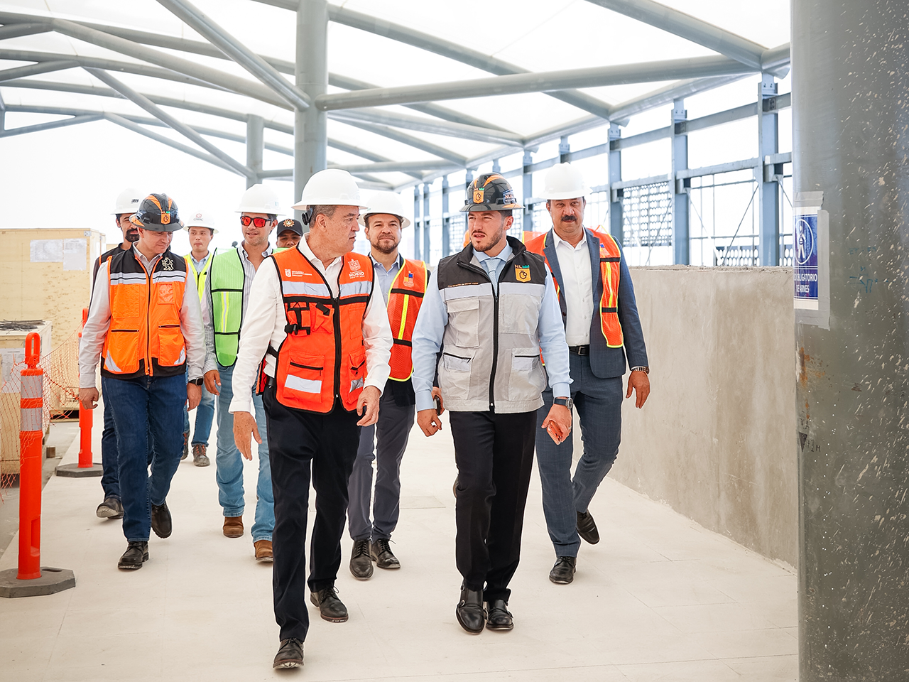 Supervisa Samuel García obras de la Estación Churubusco, Línea 6 del Metro