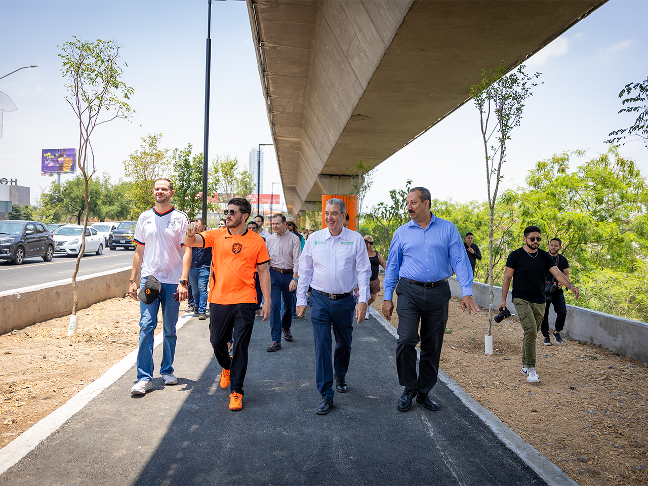Amplía Gobernador Red de Corredores Ecológicos con Parque Lineal Palacio Federal