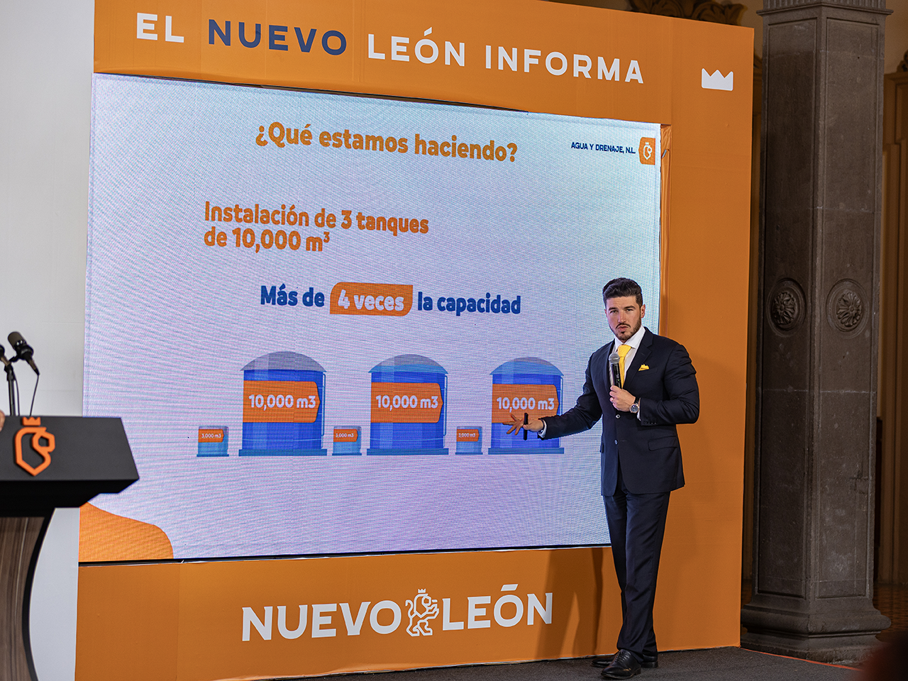 Nuevo León consolida legado de seguridad hídrica con Acueducto Cuchillo II, Presa León y Modulación de Presiones; Samuel García