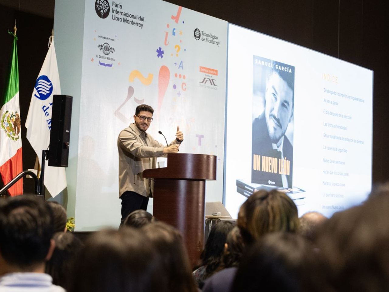 “Ser servidor público es un privilegio".- Samuel García en la FILMTY