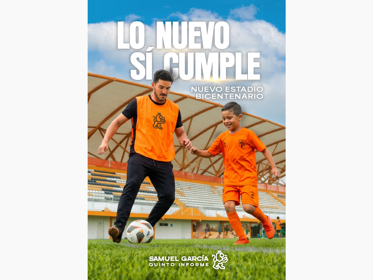 Lo nuevo sí cumple. Nuevo Estadio Bicentenario