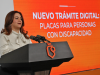 Presenta NL nuevo trámite digital: placas para personas con discapacidad