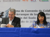 Gobierno de Nuevo León y SEDATU firman convenio para estudios de movilidad para Tren del Norte