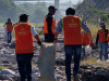 Retiran “Leones en Acción” 40 toneladas de residuos del Río Santa Catarina