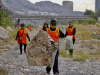 Retira Participación Ciudadana más de 43 toneladas de residuos del Río Santa Catarina