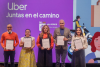 Celebran Secretaría de las Mujeres y Uber convenio de colaboración