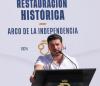 Da Samuel García banderazo a restauración del Arco de la Independencia