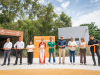 Inauguran Samuel y Mariana Puente Capullos; recorren Parque del Agua y Río La Silla